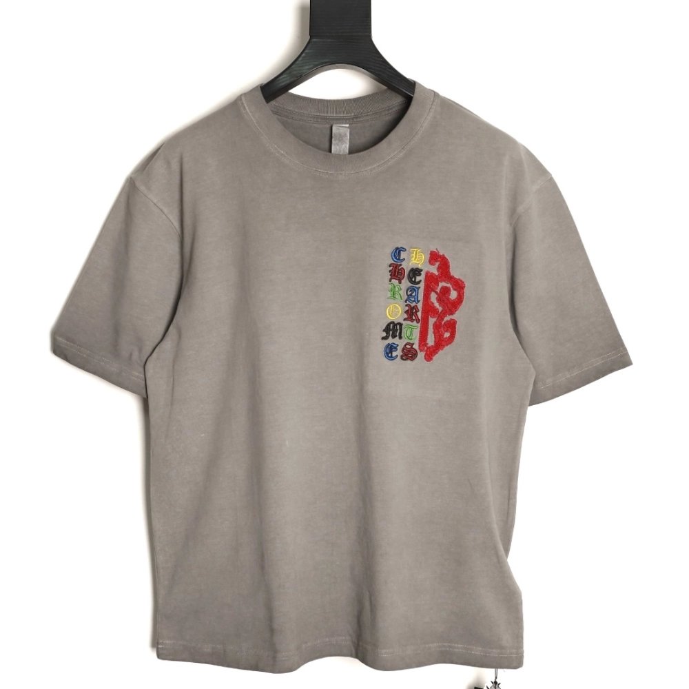 Chrome Hearts T Shirts Patch Embroidery  ,Chrome Hearts T Shirt,Tshirt,APPAREL