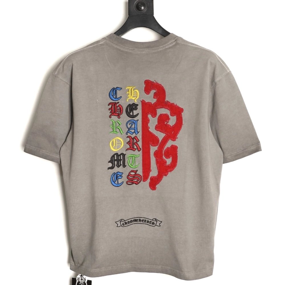 Chrome Hearts T Shirts Patch Embroidery  ,Chrome Hearts T Shirt,Tshirt,APPAREL
