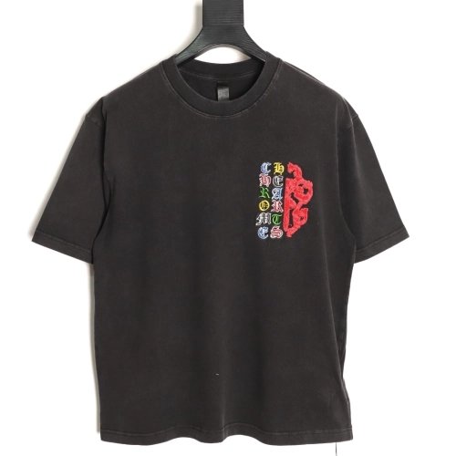 Chrome Hearts T Shirts Patch Embroidery  ,Chrome Hearts T Shirt,Tshirt,APPAREL