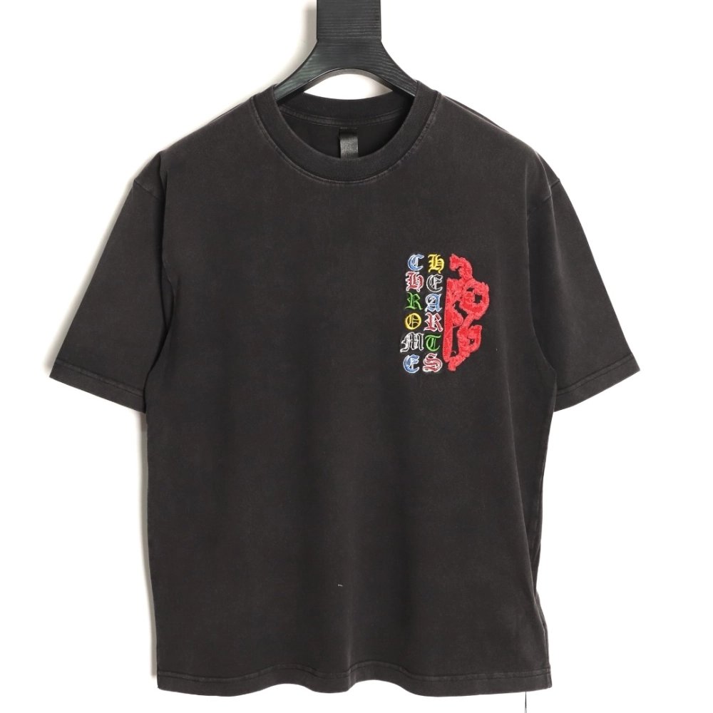 Chrome Hearts T Shirts Patch Embroidery  ,Chrome Hearts T Shirt,Tshirt,APPAREL