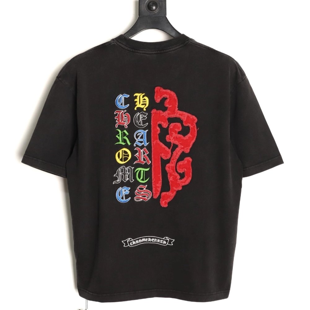 Chrome Hearts T Shirts Patch Embroidery  ,Chrome Hearts T Shirt,Tshirt,APPAREL