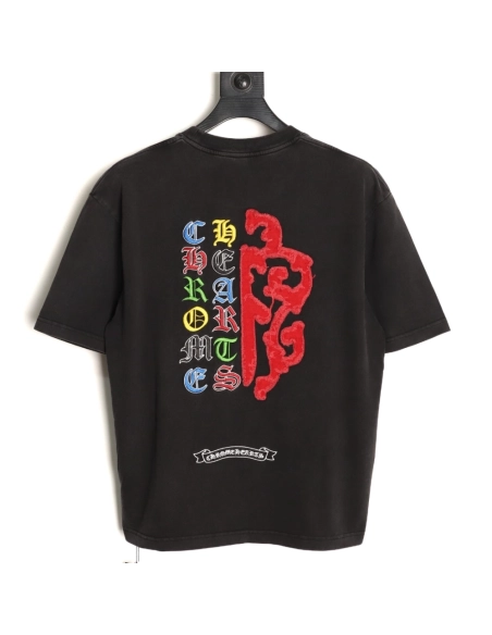 Chrome Hearts T Shirts Patch Embroidery  ,Chrome Hearts T Shirt,Tshirt,APPAREL