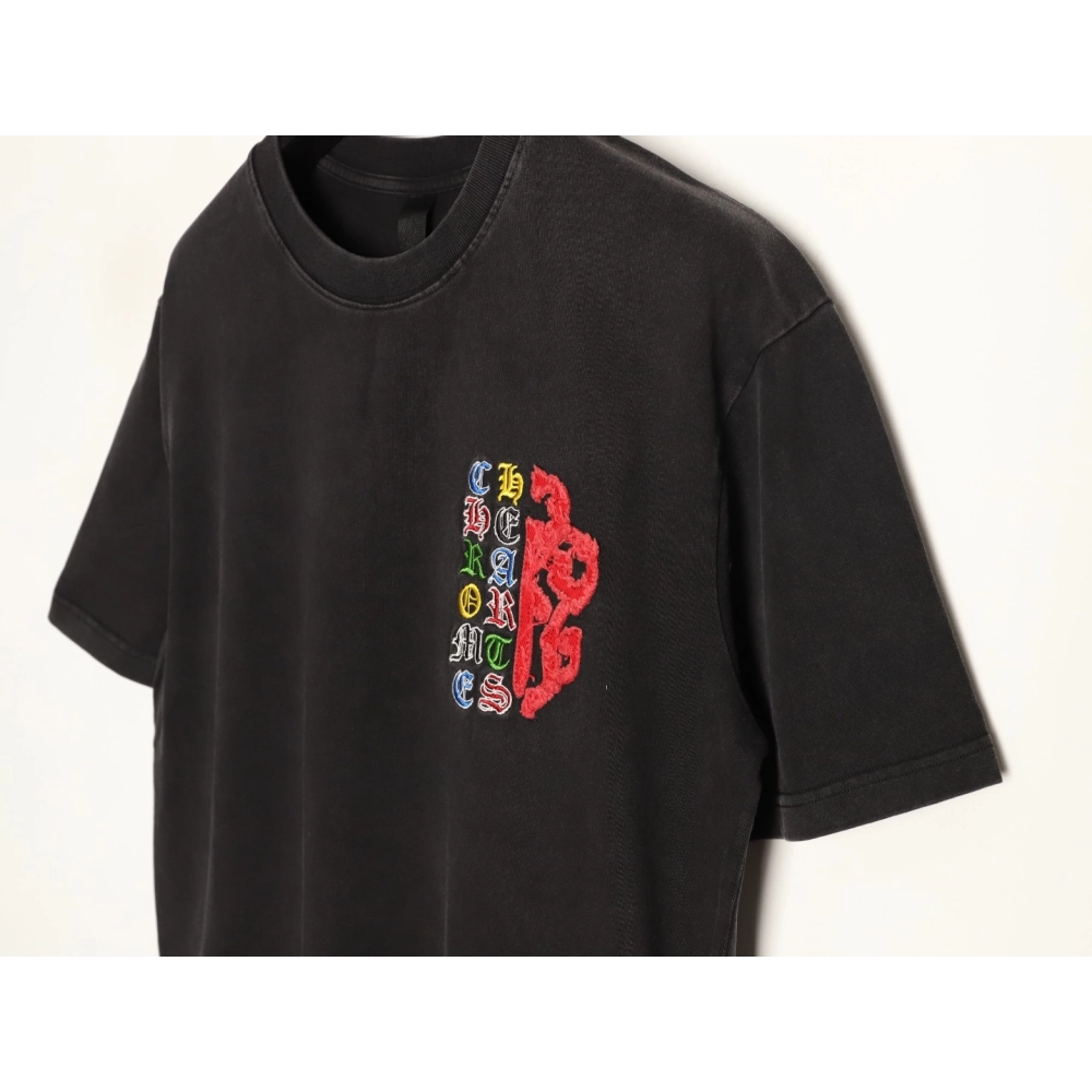 Chrome Hearts T Shirts Patch Embroidery  ,Chrome Hearts T Shirt,Tshirt,APPAREL