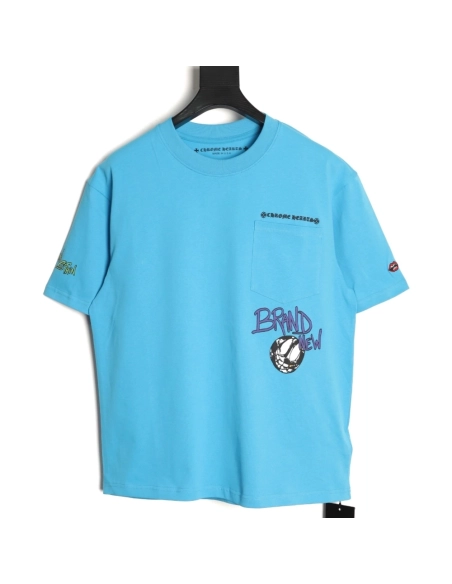 Chrome Hearts T Shirts Graffiti Print  ,Chrome Hearts T Shirt,Tshirt,APPAREL