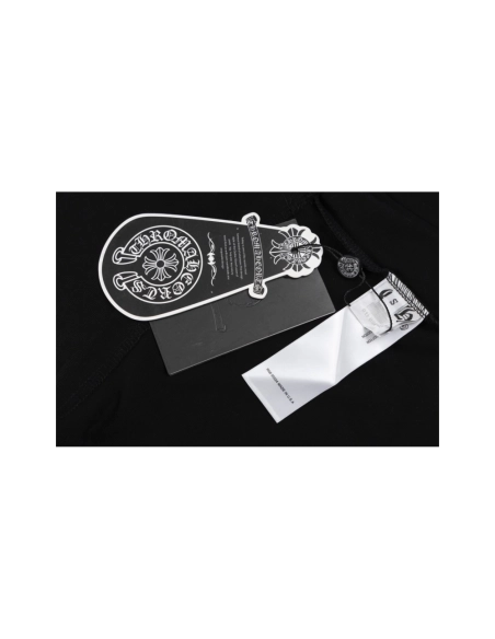 Chrome Hearts T Shirts Heavy Embroidery Horseshoe,Chrome Hearts T Shirt,Tshirt,APPAREL