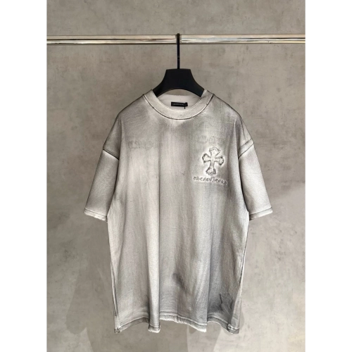 Chrome Hearts T Shirts New Embroidery T-Shirt  ,Chrome Hearts T Shirt,Tshirt,APPAREL