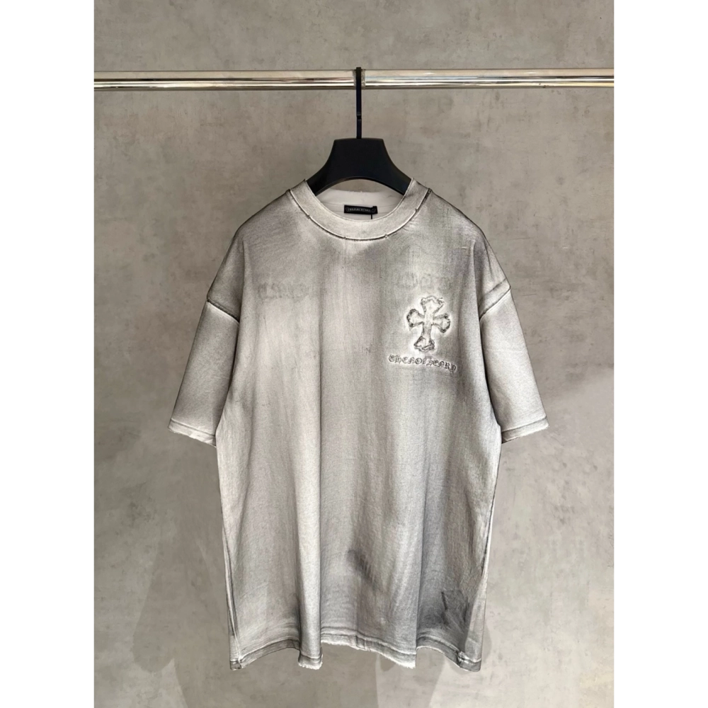 Chrome Hearts T Shirts New Embroidery T-Shirt  ,Chrome Hearts T Shirt,Tshirt,APPAREL