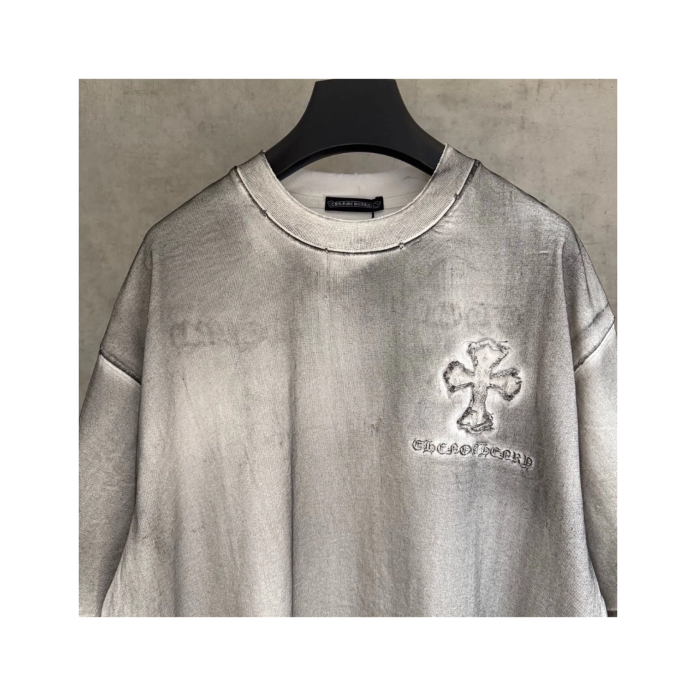 Chrome Hearts T Shirts New Embroidery T-Shirt  ,Chrome Hearts T Shirt,Tshirt,APPAREL