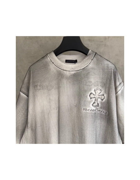 Chrome Hearts T Shirts New Embroidery T-Shirt  ,Chrome Hearts T Shirt,Tshirt,APPAREL