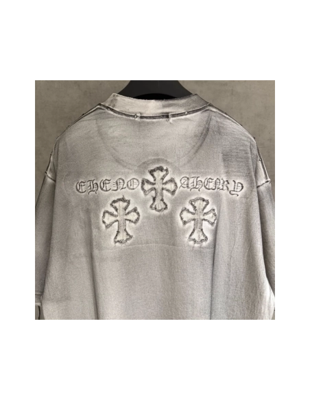 Chrome Hearts T Shirts New Embroidery T-Shirt  ,Chrome Hearts T Shirt,Tshirt,APPAREL
