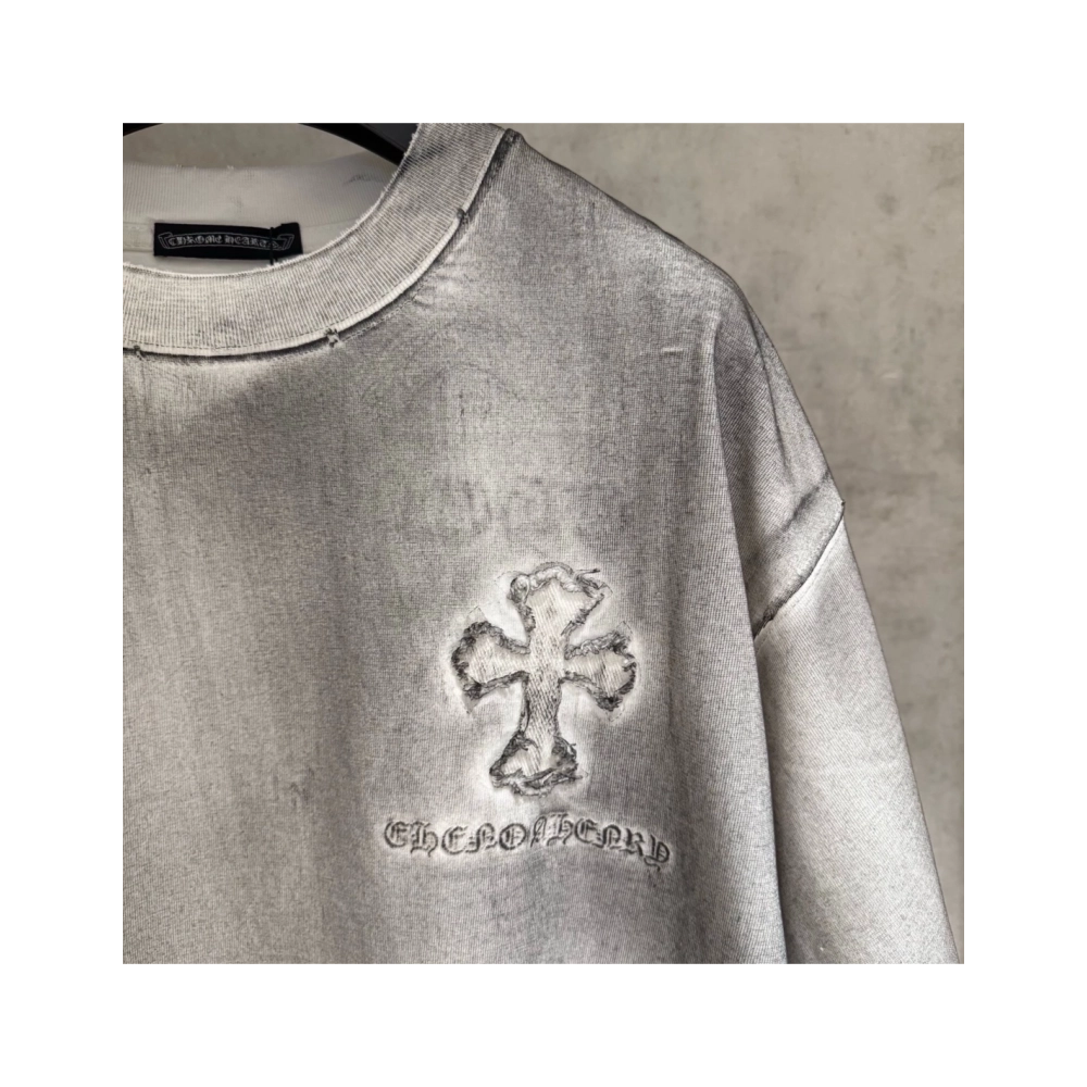 Chrome Hearts T Shirts New Embroidery T-Shirt  ,Chrome Hearts T Shirt,Tshirt,APPAREL