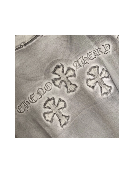 Chrome Hearts T Shirts New Embroidery T-Shirt  ,Chrome Hearts T Shirt,Tshirt,APPAREL