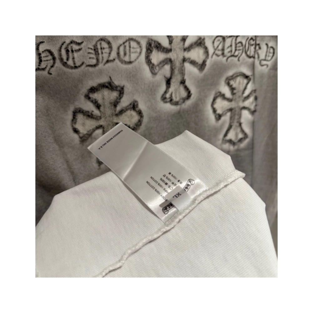 Chrome Hearts T Shirts New Embroidery T-Shirt  ,Chrome Hearts T Shirt,Tshirt,APPAREL