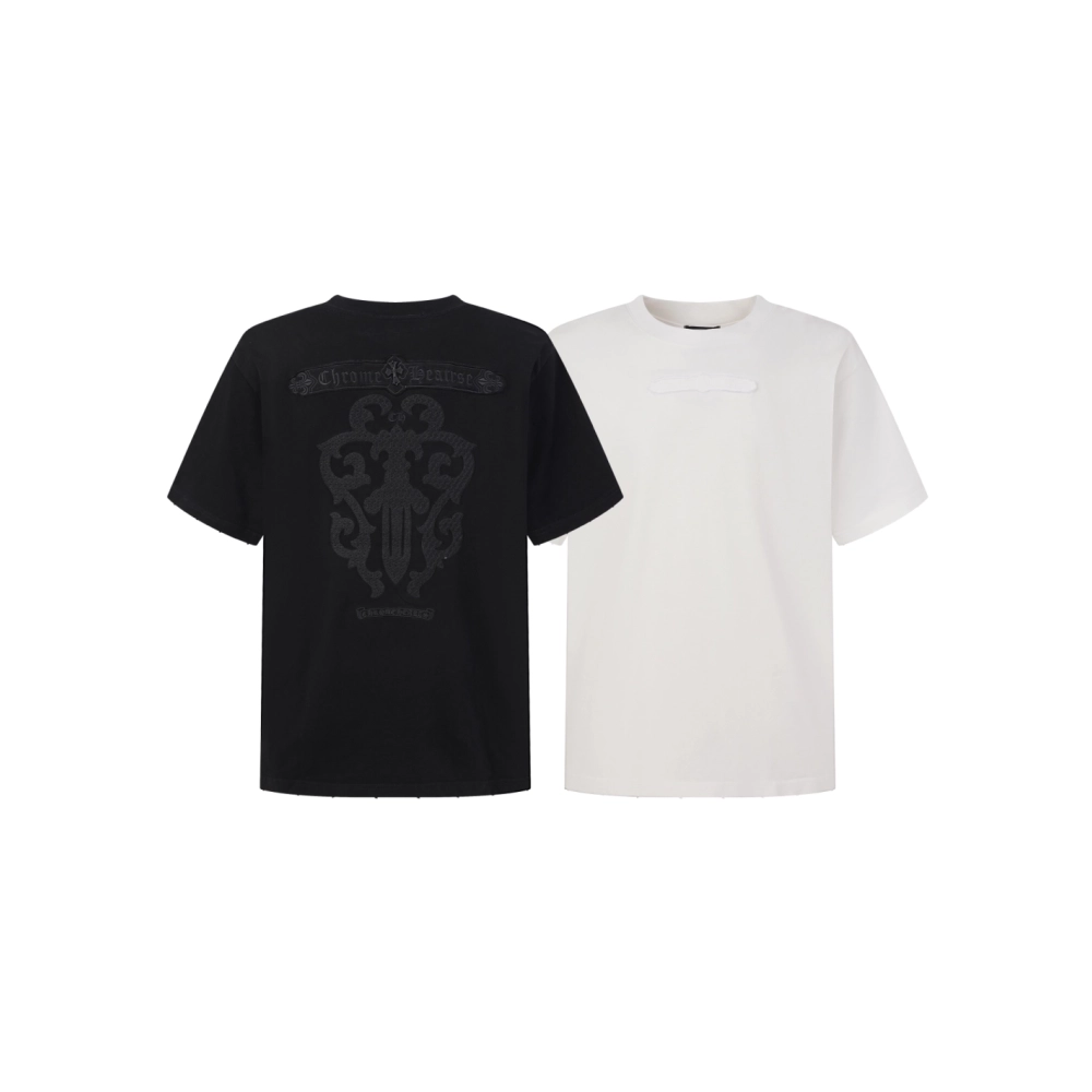 Chrome Hearts T Shirts 2026SS Haute Couture Embroidery Short Sleeve T-Shirt  ,Chrome Hearts T Shirt,Tshirt,APPAREL