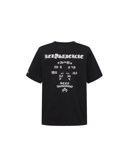 Chrome Hearts T Shirts 2026SS Heavy Embroidery Short Sleeve T-Shirt  ,Chrome Hearts T Shirt,Tshirt,APPAREL