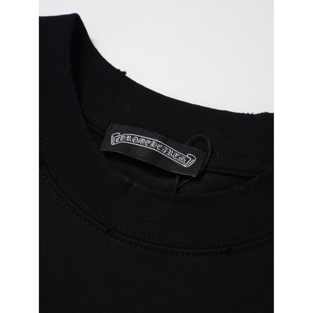 Chrome Hearts T Shirts 2026SS Heavy Embroidery Short Sleeve T-Shirt  ,Chrome Hearts T Shirt,Tshirt,APPAREL