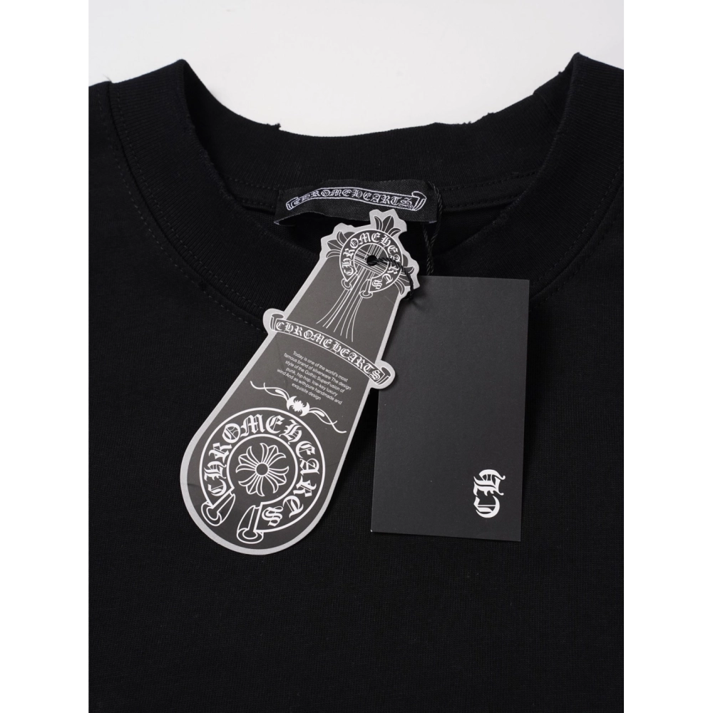 Chrome Hearts T Shirts 2026SS Heavy Embroidery Short Sleeve T-Shirt  ,Chrome Hearts T Shirt,Tshirt,APPAREL