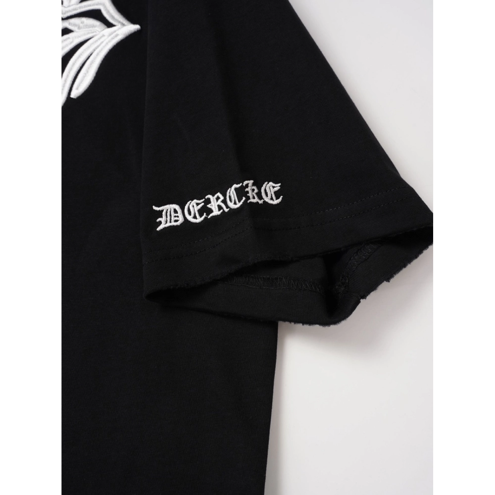 Chrome Hearts T Shirts 2026SS Heavy Embroidery Short Sleeve T-Shirt  ,Chrome Hearts T Shirt,Tshirt,APPAREL