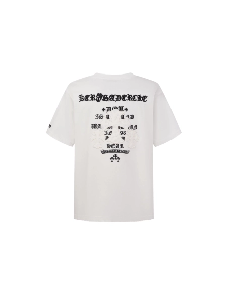 Chrome Hearts T Shirts 2026SS Heavy Embroidery Short Sleeve T-Shirt  ,Chrome Hearts T Shirt,Tshirt,APPAREL