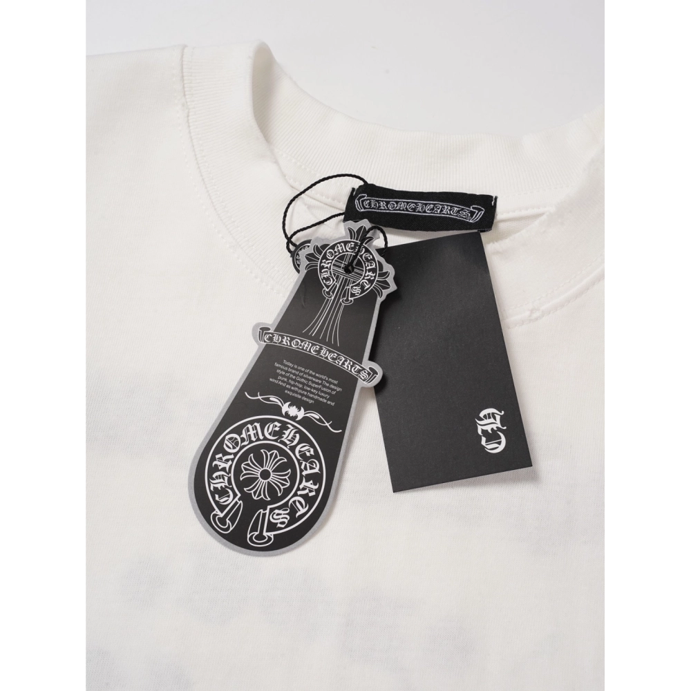 Chrome Hearts T Shirts 2026SS Heavy Embroidery Short Sleeve T-Shirt  ,Chrome Hearts T Shirt,Tshirt,APPAREL