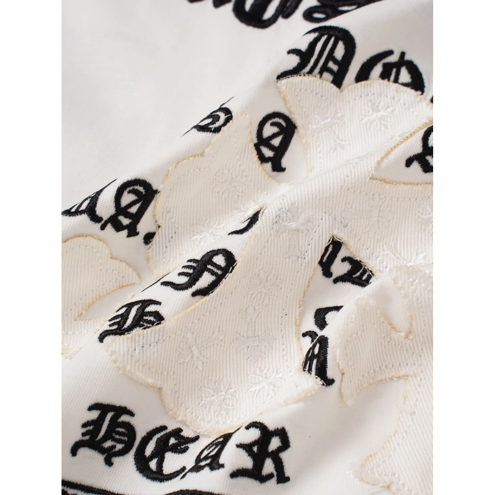 Chrome Hearts T Shirts 2026SS Heavy Embroidery Short Sleeve T-Shirt  ,Chrome Hearts T Shirt,Tshirt,APPAREL