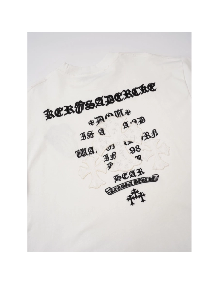 Chrome Hearts T Shirts 2026SS Heavy Embroidery Short Sleeve T-Shirt  ,Chrome Hearts T Shirt,Tshirt,APPAREL