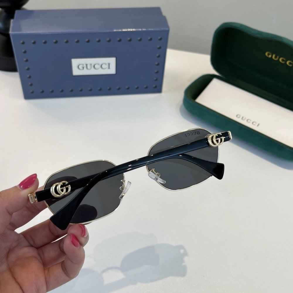 Gucci Sunglasses 028 | Luxury Eyewear | Modern Statement