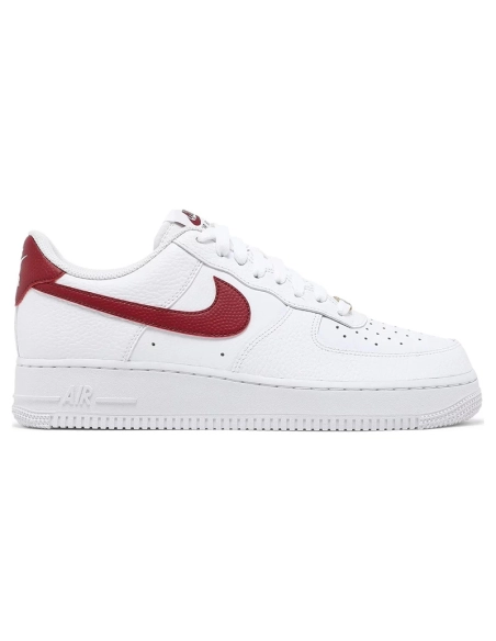 Air Force 1 Low White Team Red,NIKE AIR FORCE,NIKE SHOES Reps