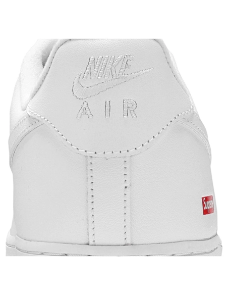SUPREME X AIR FORCE 1 LOW BOX LOGO WHITE,NIKE AIR FORCE,NIKE SHOES Reps