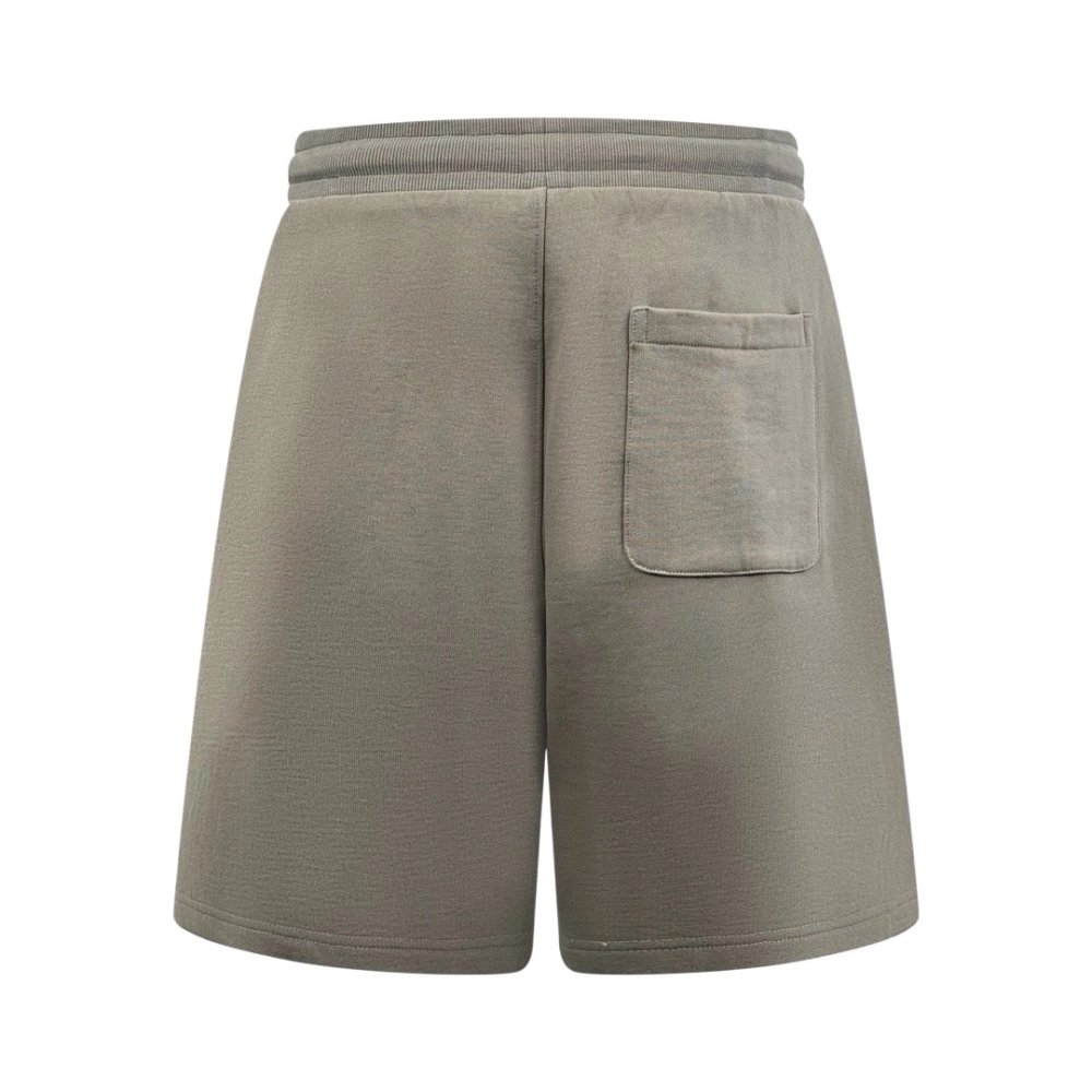 Ami Heart Embroidery Shorts Taupe