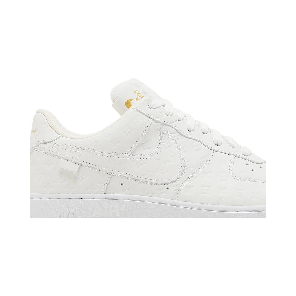 Louis Vuitton x Air Force 1 Low Triple White,NIKE AIR FORCE,NIKE SHOES Reps