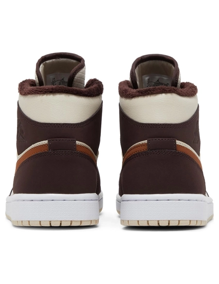AIR JORDAN 1 MID SE CREAM DARK CHOCOLATE DO6699-200,AIR JORDAN 1 HIGH,Air Jordan