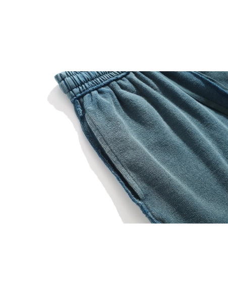 Balenciaga Embroidered Waistband Letter Shorts