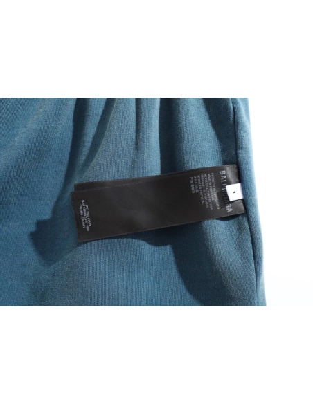 Balenciaga Embroidered Waistband Letter Shorts