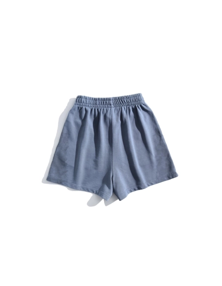 Balenciaga Embroidered Distressed Beach Shorts