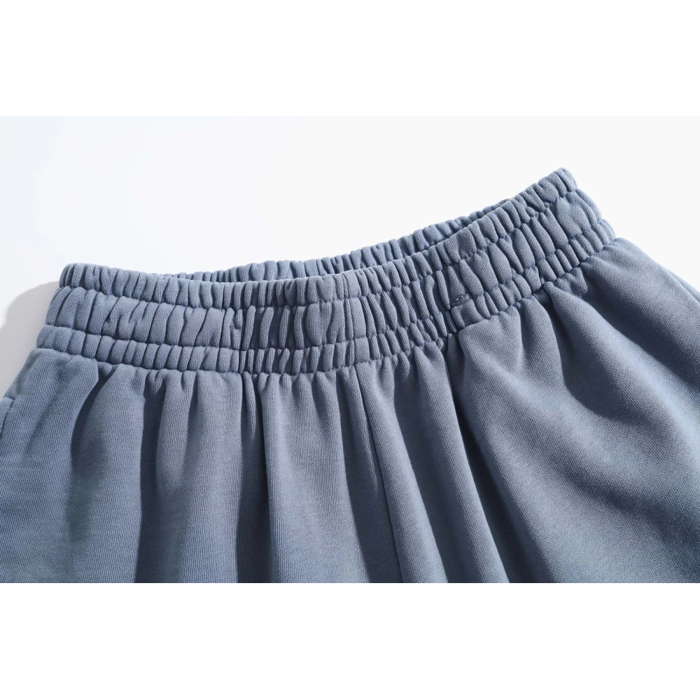 Balenciaga Embroidered Distressed Beach Shorts