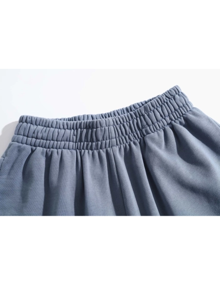 Balenciaga Embroidered Distressed Beach Shorts