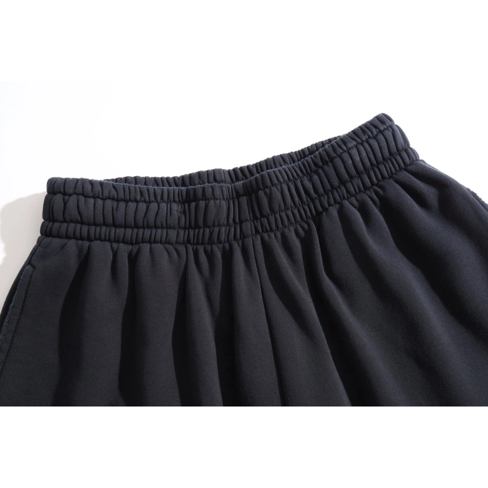 Balenciaga Embroidered Splatter Ink Beach Shorts