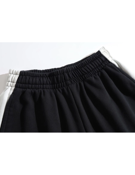 Balenciaga Embroidered Splatter Ink Beach Shorts