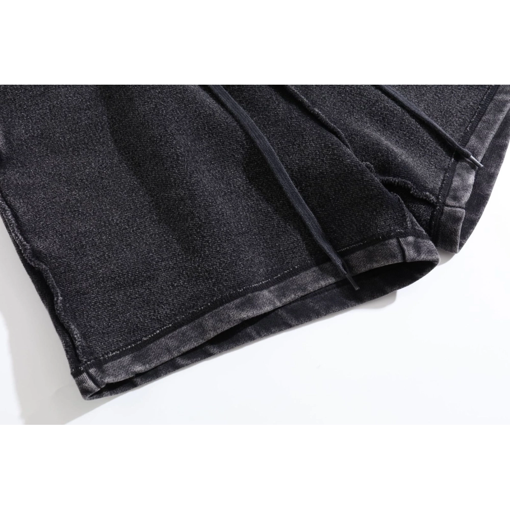 Balenciaga Washed Distressed Shorts
