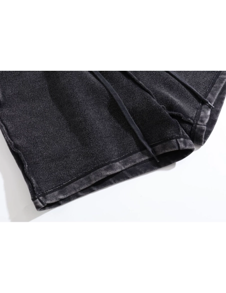 Balenciaga Washed Distressed Shorts