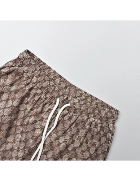 Balenciaga Lettering Beach Shorts