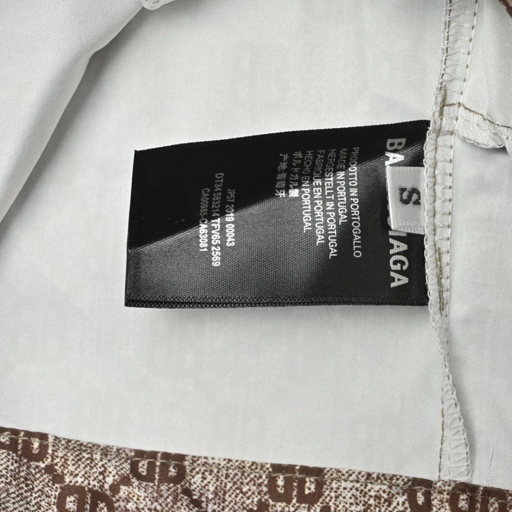 Balenciaga Lettering Beach Shorts