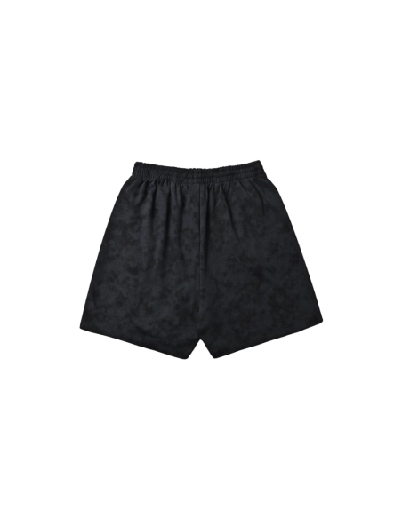 Balenciaga Red-Logo Embroidered Sports Shorts