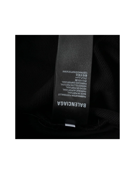 Balenciaga Red-Logo Embroidered Sports Shorts