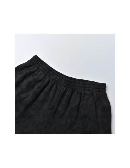 Balenciaga Red-Logo Embroidered Sports Shorts