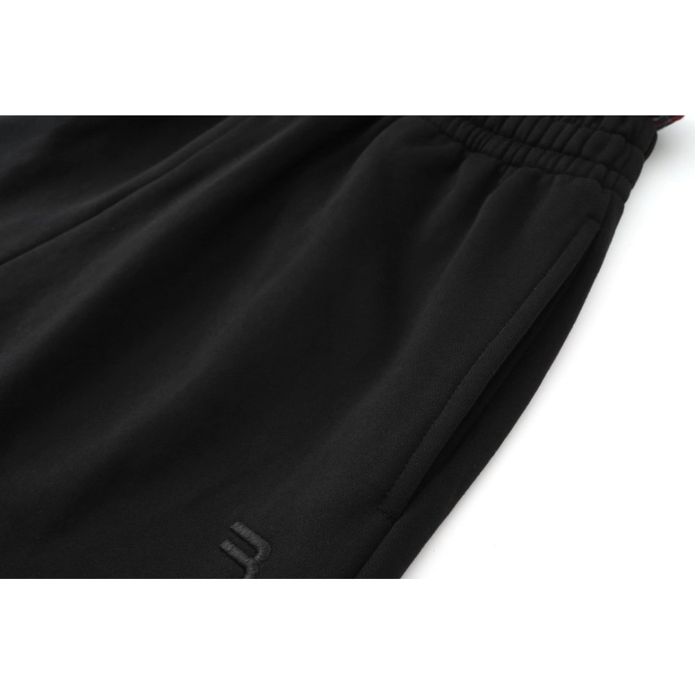 Balenciaga Plaid Patchwork Mock-Layer Shorts