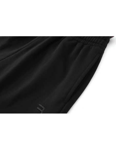 Balenciaga Plaid Patchwork Mock-Layer Shorts