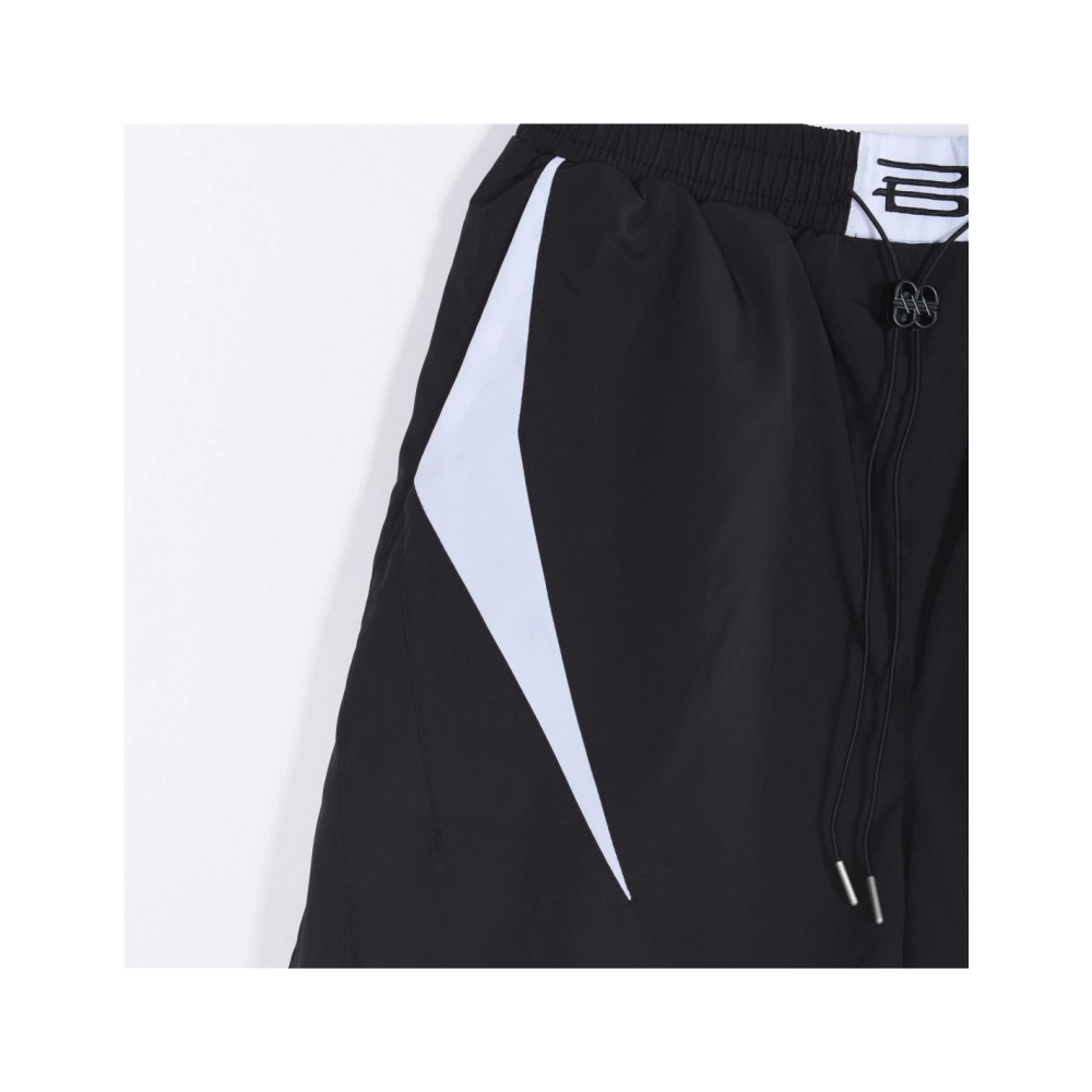 Balenciaga Color-Block Paneled Shorts