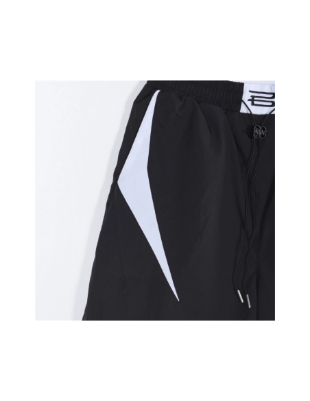 Balenciaga Color-Block Paneled Shorts